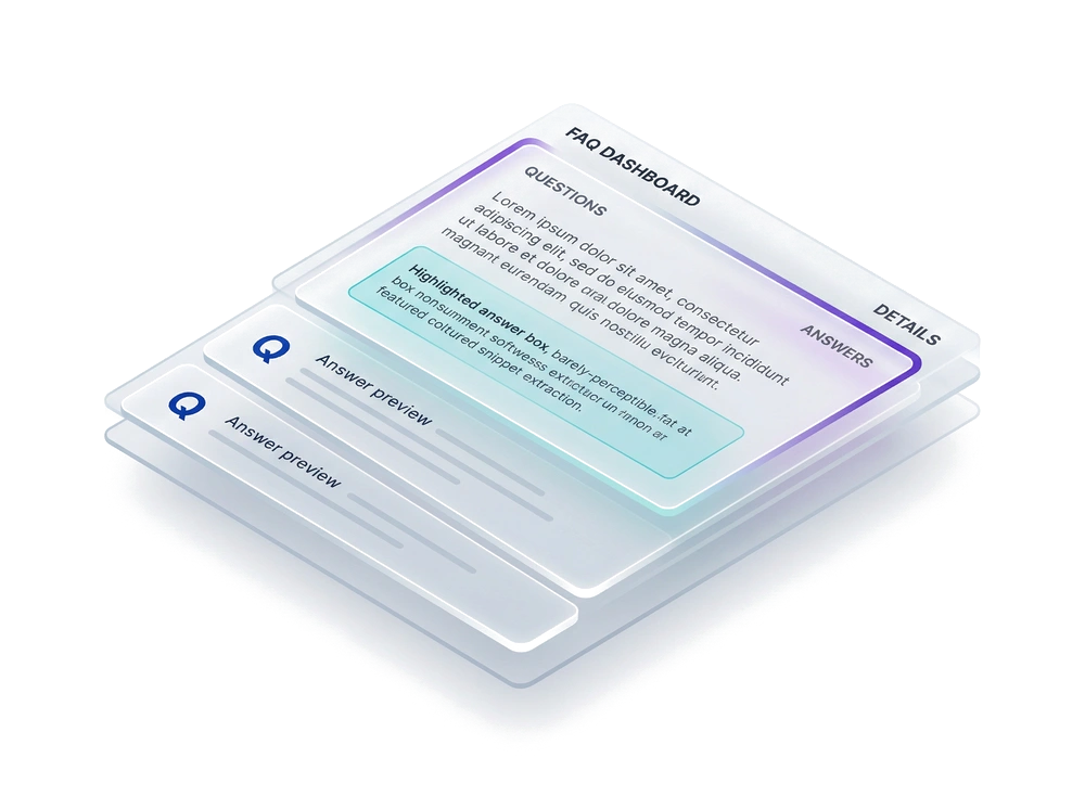 FAQ et contenus structurés