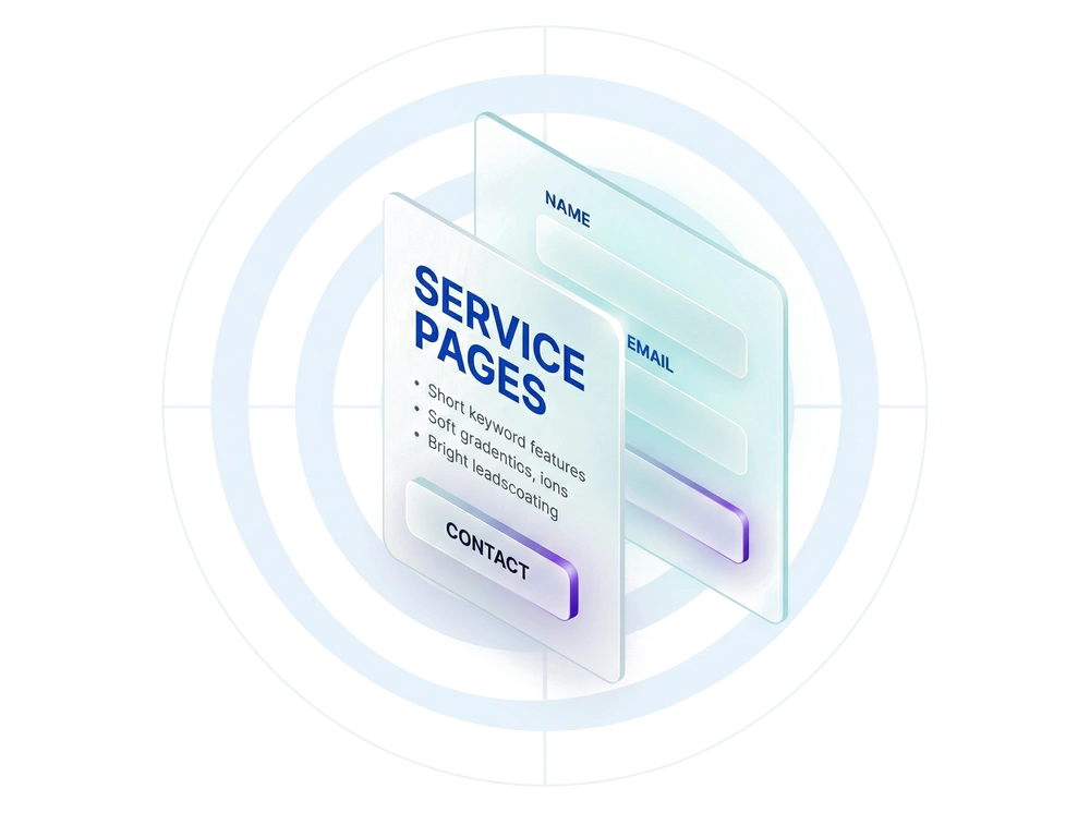 Landing pages optimisées